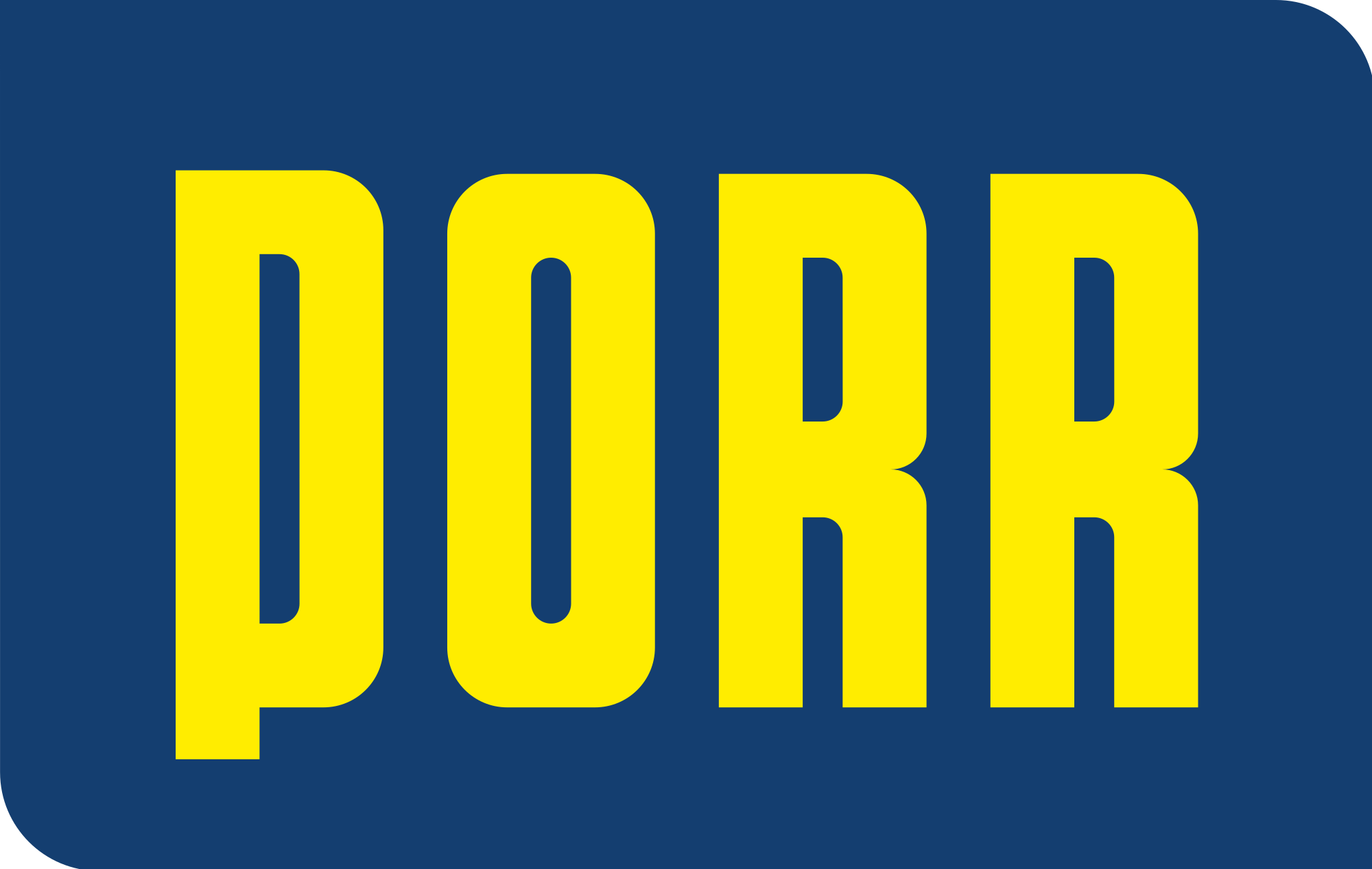 PORR logo